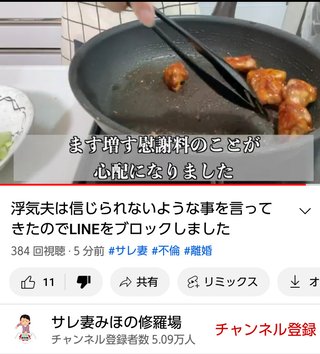 サレ妻みほ復讐劇　YouTube