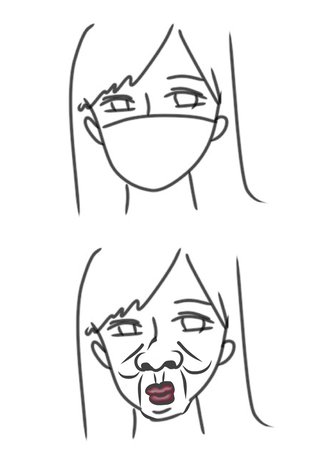 みんなマスク取ったらこんな