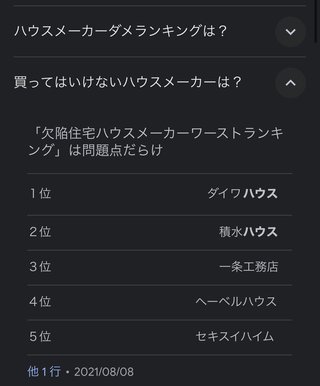 買ってはいけないハウスメーカーランキング