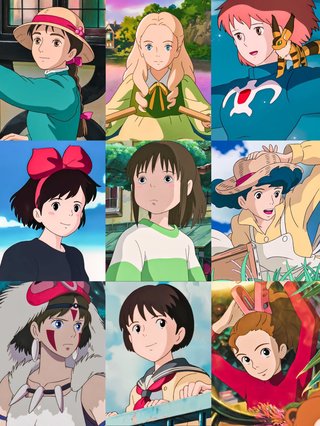 ジブリの女キャラで1番好きなのは？