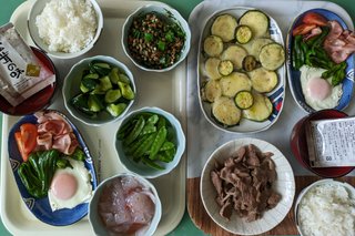 今日の朝ごはん