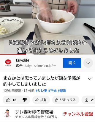 サレ妻みほ復讐劇　YouTube