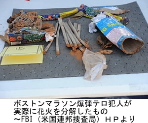 花火をほぐし、火薬を取り出す行為は、法律により禁止されています