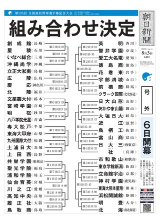 『第105回 全国高校野球選手権大会 全国大会』