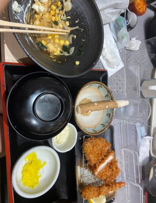 子供がとんかつ食べたいって言うからとんかつ揚げたわ！！