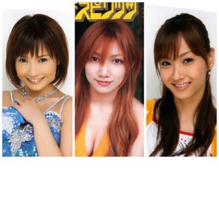 皆んな可愛いけど、この3人誰が美人？