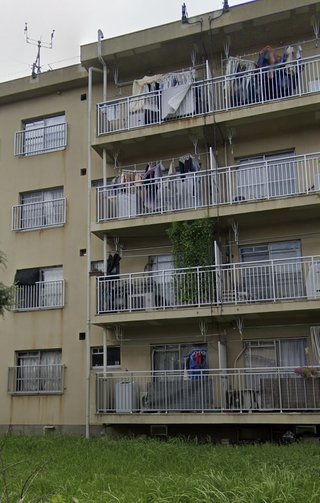 団地の住人。