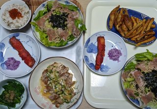 今夜の晩ごはん