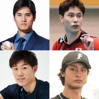 ｢イケメンだと思う日本人スポーツ選手」3位 石川祐希､2位 髙橋藍 ､1位 大谷翔平