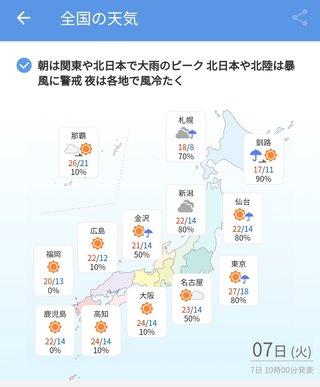 今日から寒くなるらしい。マンション半袖。笑
