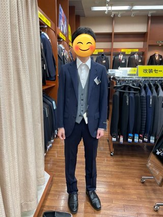 大学入学式スーツ男子