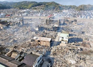 「永井豪記念館」「輪島ドラマ記念館」全焼　朝市通り火災で 