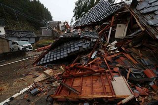 帰省中の子供ら１１人連絡取れず　石川・穴水町の土砂崩れで