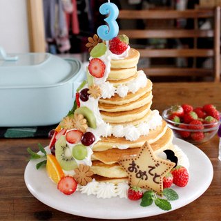 誕生日にホットケーキって可笑しいんでしょうか?