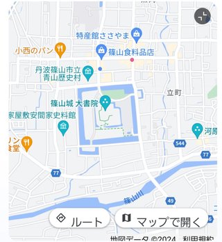 兵庫県丹波篠山市内