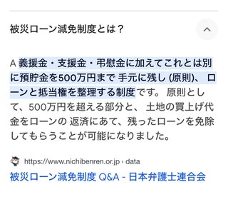 被災した家に住めなくて住宅ローン
