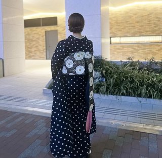 48歳の振袖