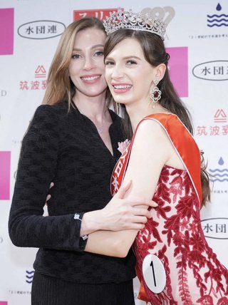 ウクライナ出身モデル「ミス日本」を辞退　医師との不倫バレ　所属事務所も契約解除