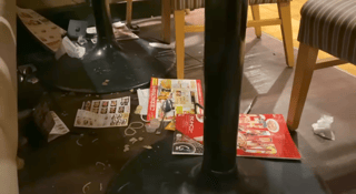 ガストで飲み会する非常識な女3人