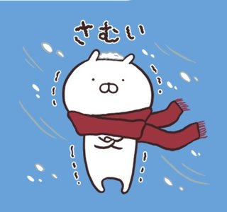 今日寒すぎる