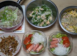 今夜の晩ごはん