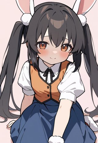 【画像あり】ウサギの男の子「ディッパーくん」のAIイラスト