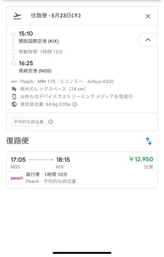 これって往復の値段だと思いますか？