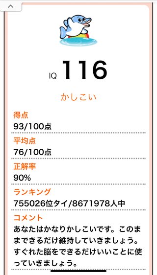 アラフォー、IQテストしてみたんだけど