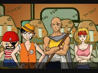 韓国のアニメ『ワピース』って知ってる？