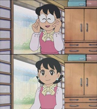 のび太のママがメガネ外した顔って見たことある？【ドラえもん】
