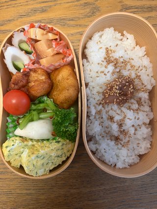 お弁当採点してください