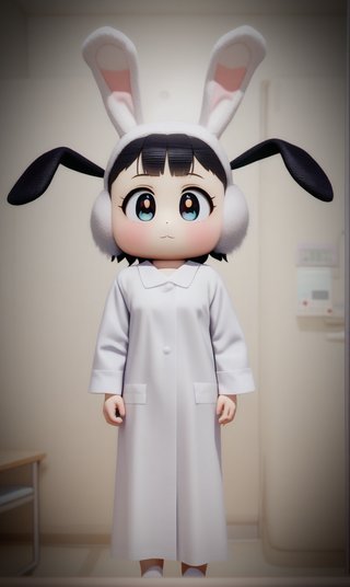 【アンケート】ウサギの女の子「メイベルちゃん」のぷよぷよ風イラストはかわいいと思いますか！？