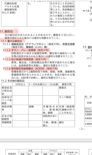 子宮頸がんのワクチン娘に打たせた？