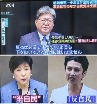 神宮外苑の木を切る三井不動産　東京都幹部１４人天下り。小池百合子都知事選肝入りの事業