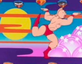 懐かしのアニソンの1フレーズを書いてくトピ