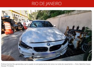 結婚式の直後にはねられ即死＝新妻の目前で新郎がBMWに