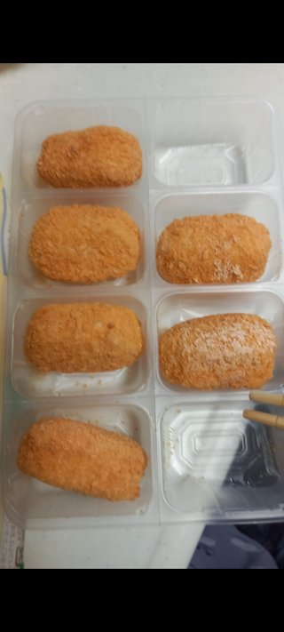 お弁当の冷食が白っぽくなってた　なにかわかる?