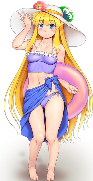 【画像あり】「ぷよぷよ」のウィッチのおへそはかわいいと思いますか！？【イラスト】