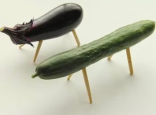 夏のくせにきゅうりが調子に乗ってる