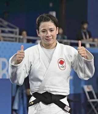 日本出身のカナダ代表選手･出口クリスタが柔道｢金｣､韓国の許美美を破る【パリ五輪】