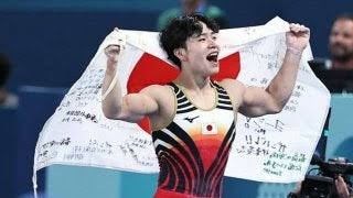 【体操】岡慎之助が金メダル！ 前回大会の橋本大輝に続き日本勢6人目の初出場で頂点【パリ五輪】
