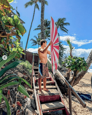 【サーフィン】韓国､豪トップ選手が使用する“旭日旗”柄のサーフボードに抗議し使用やめさせる