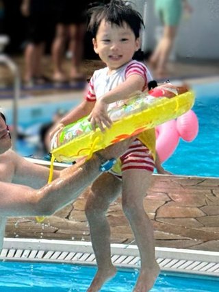 だいたひかるの息子足が、長い