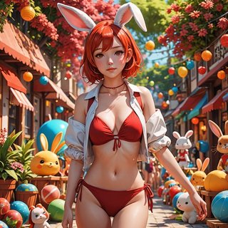 【アンケート】ウサギの女の子「ウェンディちゃん」のおへそはかわいいと思いますか？