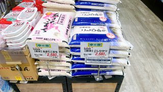 近くのお店にお米が売っていますか？いつもと同じ値段ですか？