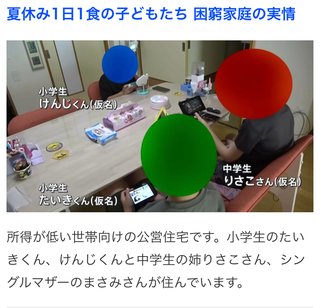 子どもの貧困”夏休み1日1食の子どもたち【news23】