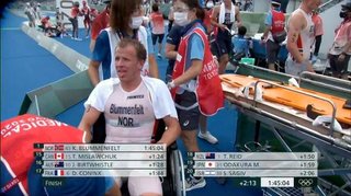 自民党・電通によって強行された東京五輪　トライアスロンを終えた選手が次々に嘔吐