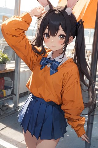 【画像あり】ウサギの女の子「メイベルちゃん」のAIイラストを作ってみました！