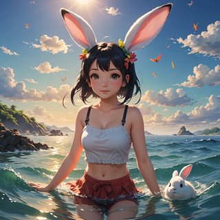 【アンケート】ウサギの女の子「メイベルちゃん」のおへそはかわいいと思いますか？