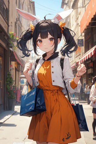 【画像あり】ウサギの女の子「メイベルちゃん」のAIイラストを作ってみました！